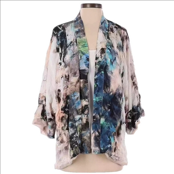 Search for Sanity Tops - Search for Sanity Women Pink Kimono women’s size xs s made in USA
